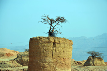 Eilat black river (Shchoret river) quarry