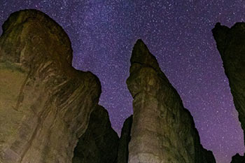 Timna By Night -לילה בפארק המואר